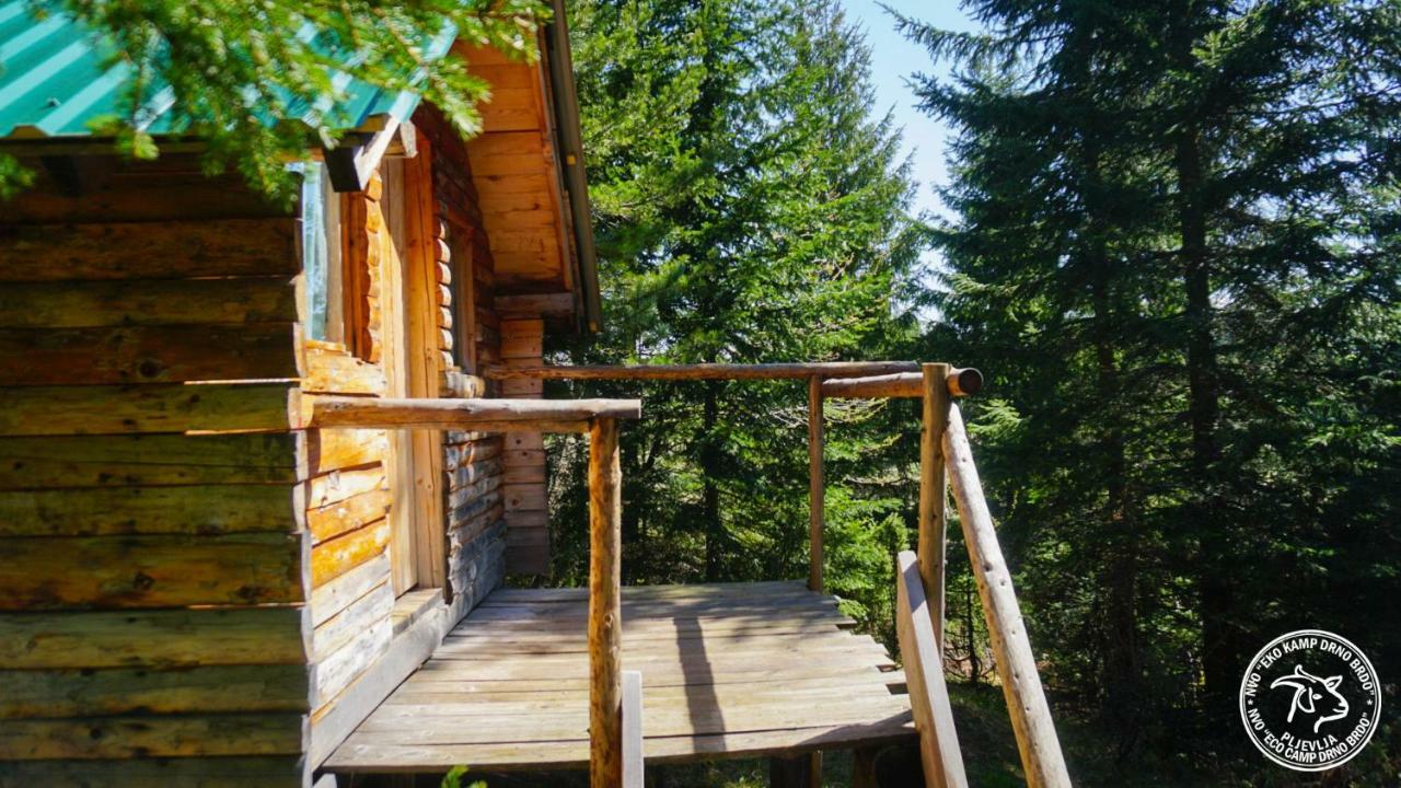 Вилла Eco Camp Drno Brdo Kosanica Экстерьер фото